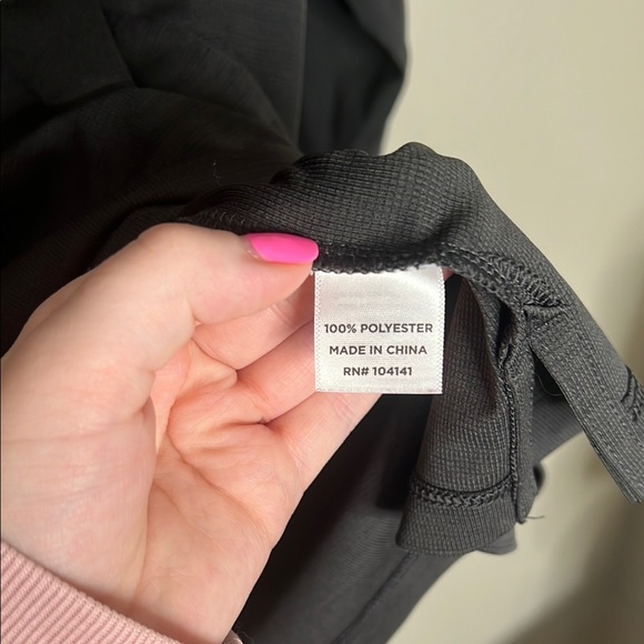 Walter Hagen Charcoal Long Sleeve Polo Medium - Picture 5 of 6